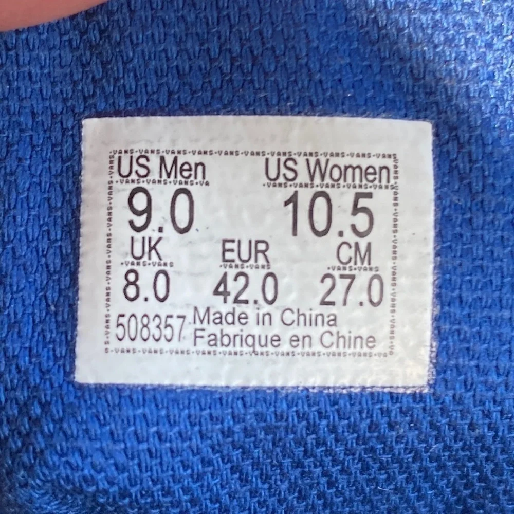 Vans nwt old
